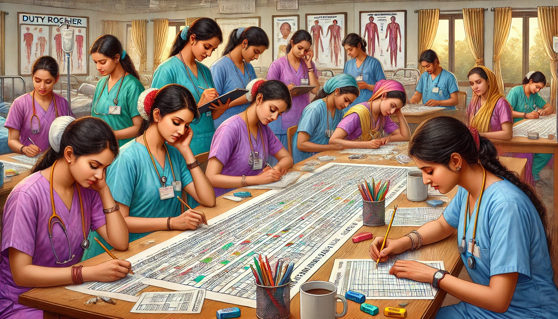 smart scheduling of nurses
