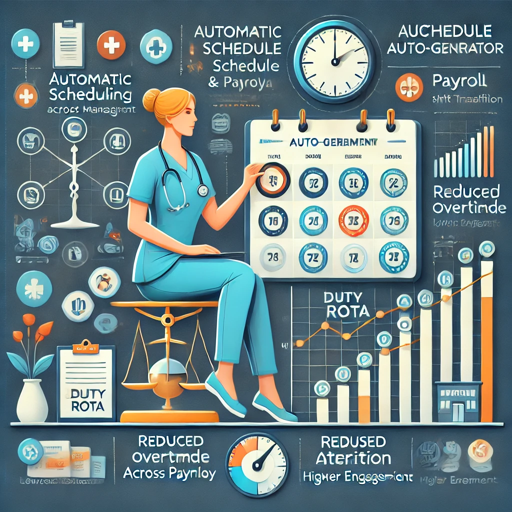 how optimizes nurse scheduling automatically